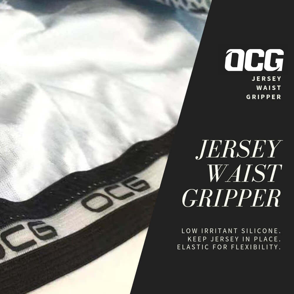 Men's OCG Plain Color Block Short Sleeve Cycling Jersey