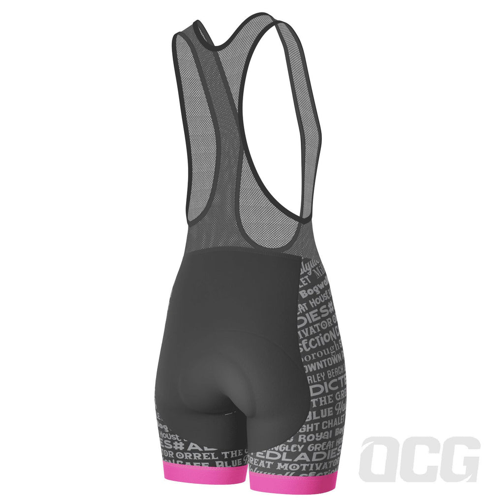 Women's Addicted Ladies Gel Padded Cycling Bib