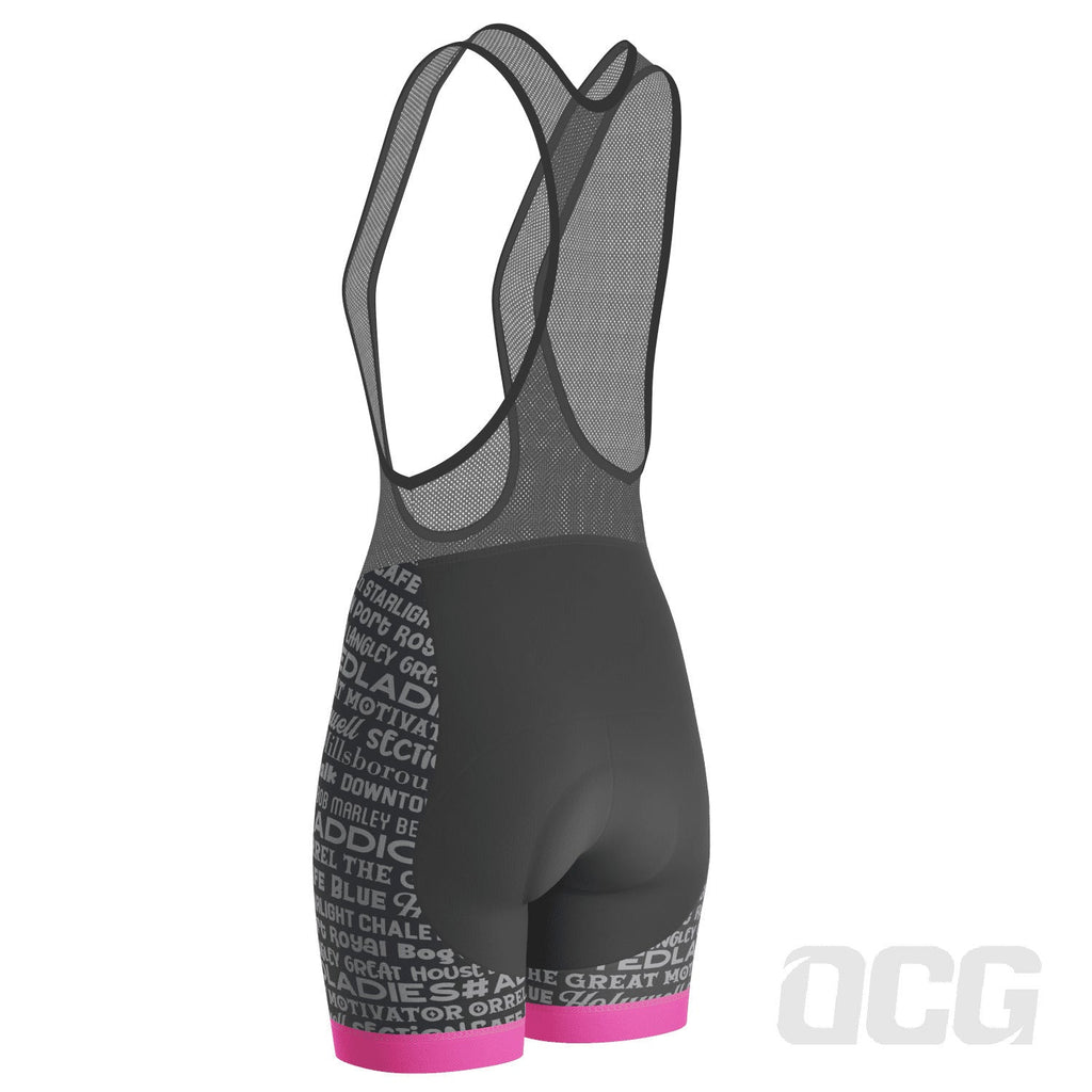 Women's Addicted Ladies Gel Padded Cycling Bib