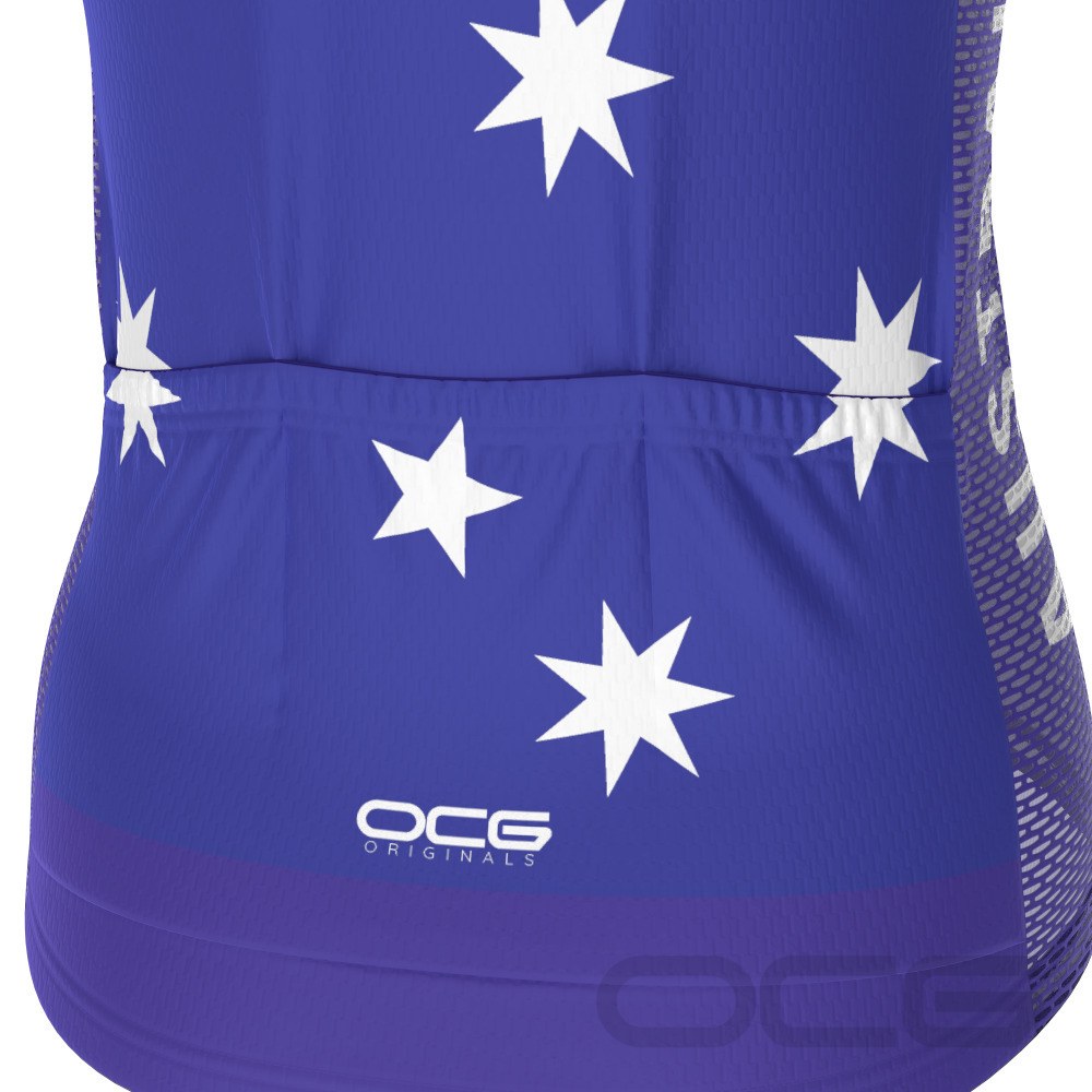 Women's Australia Southern Cross National Icon Short Sleeve Cycling Jersey