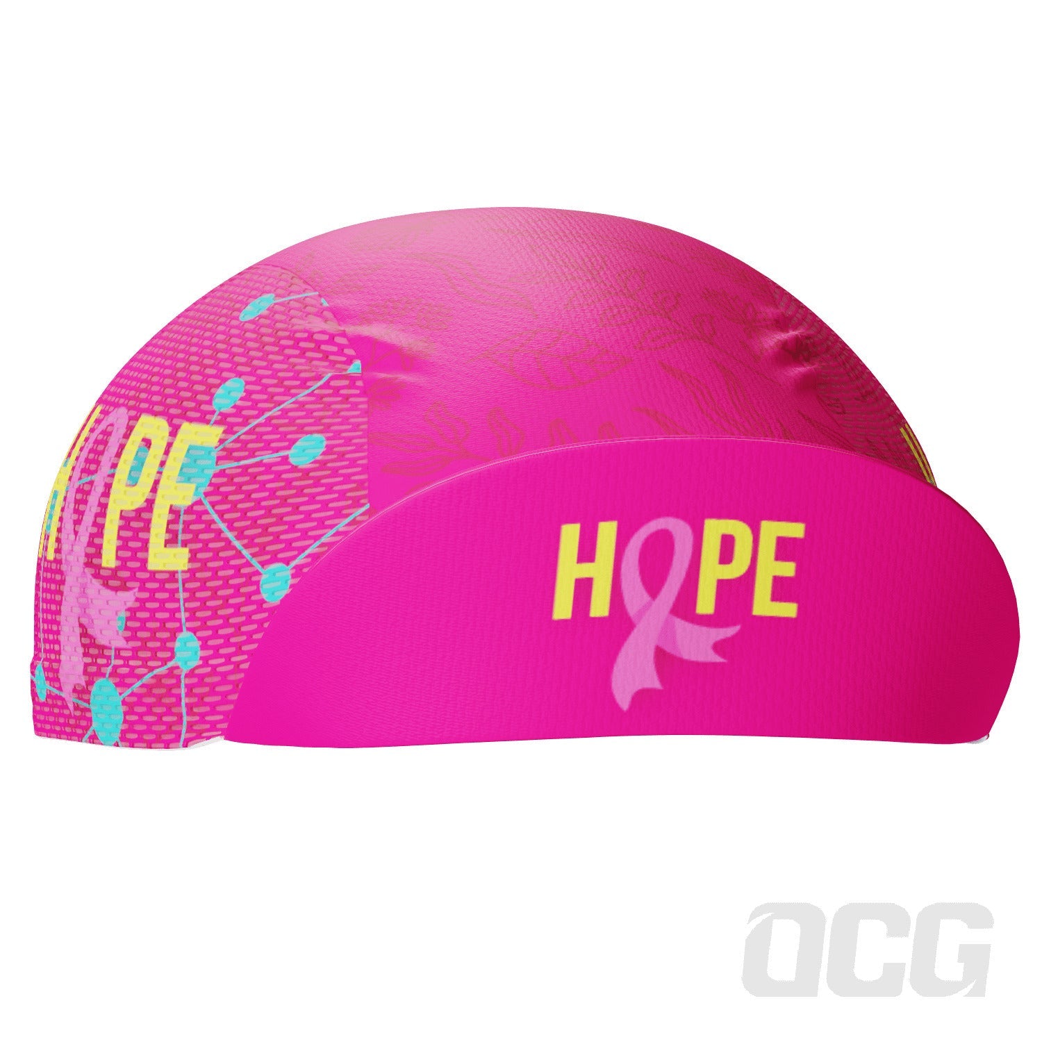 Unisex Breast Cancer Faith Hope Love Quick Dry Cycling Cap