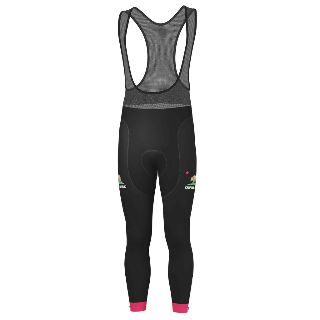 Men's California Republic Gel Padded Cycling Bib-Tights