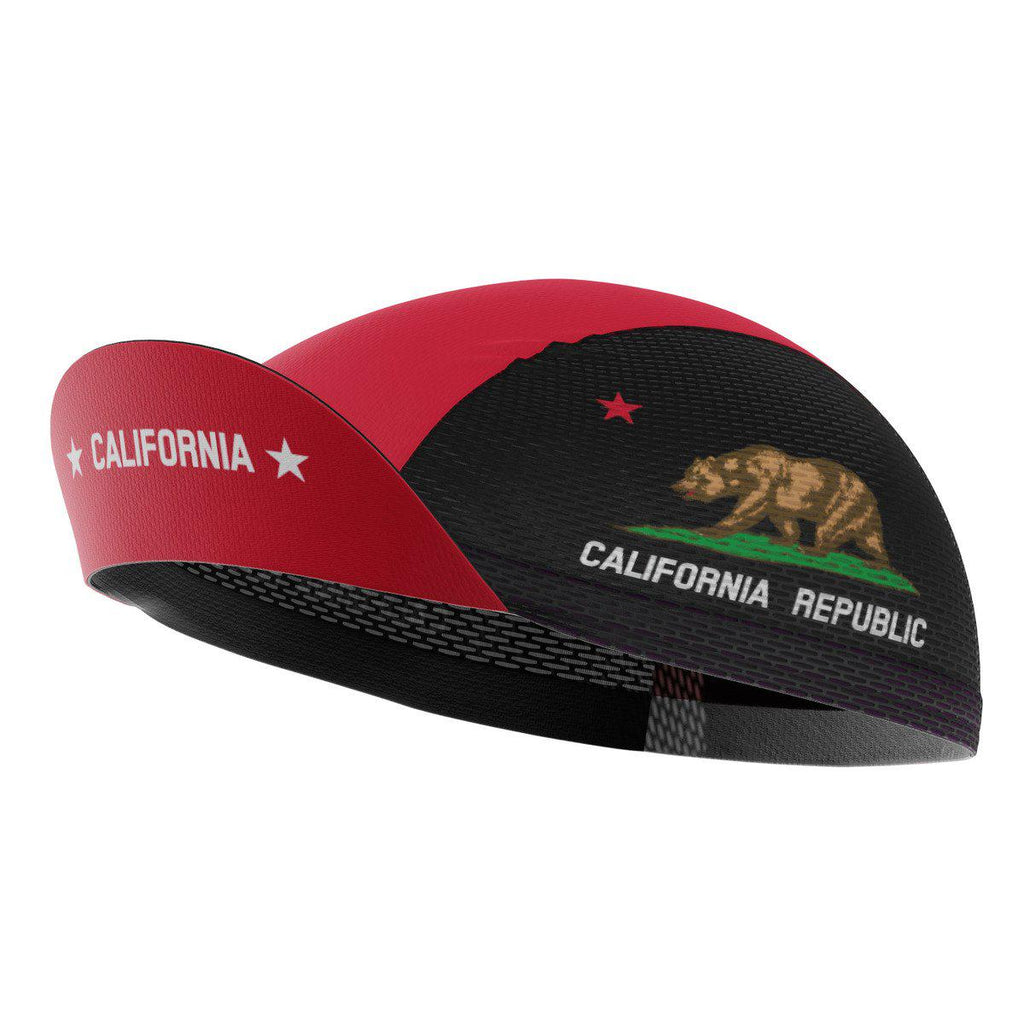Unisex California Republic Quick Dry Cycling Cap