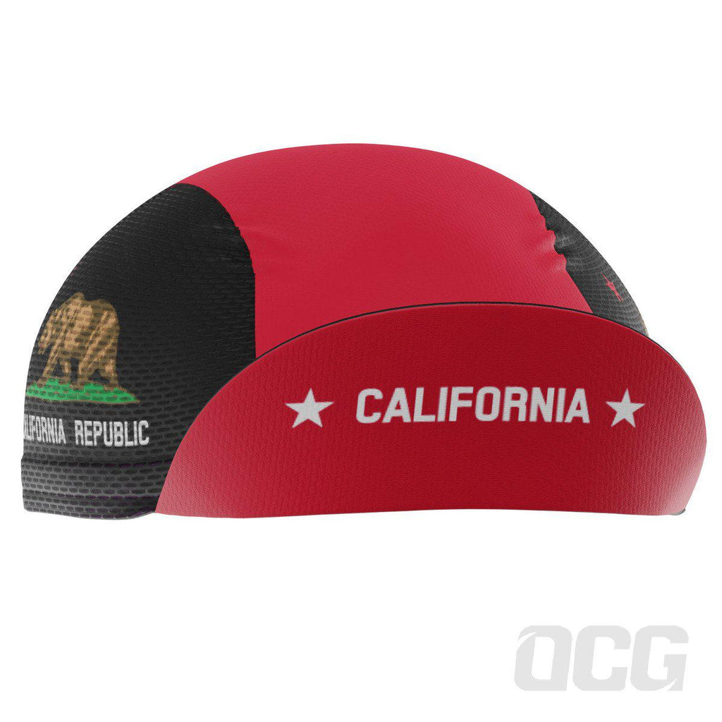 Unisex California Republic Quick Dry Cycling Cap