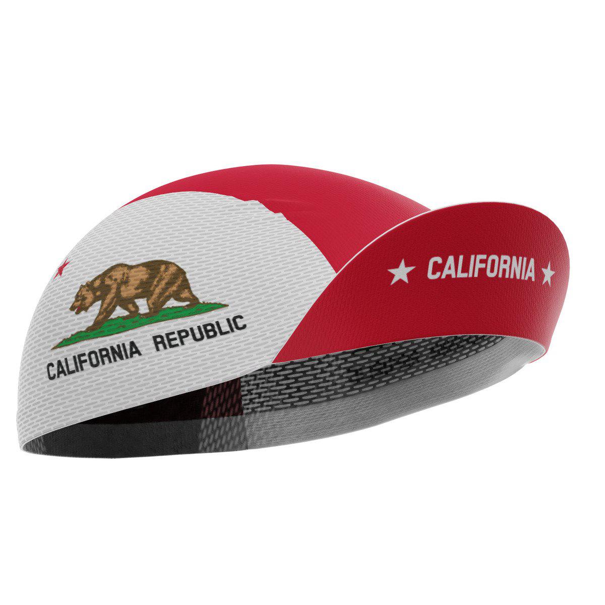 Unisex California Republic Quick Dry Cycling Cap
