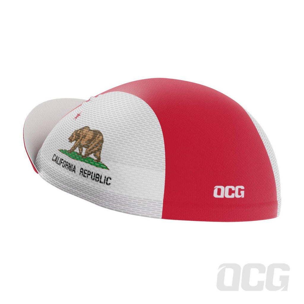 Unisex California Republic Quick Dry Cycling Cap