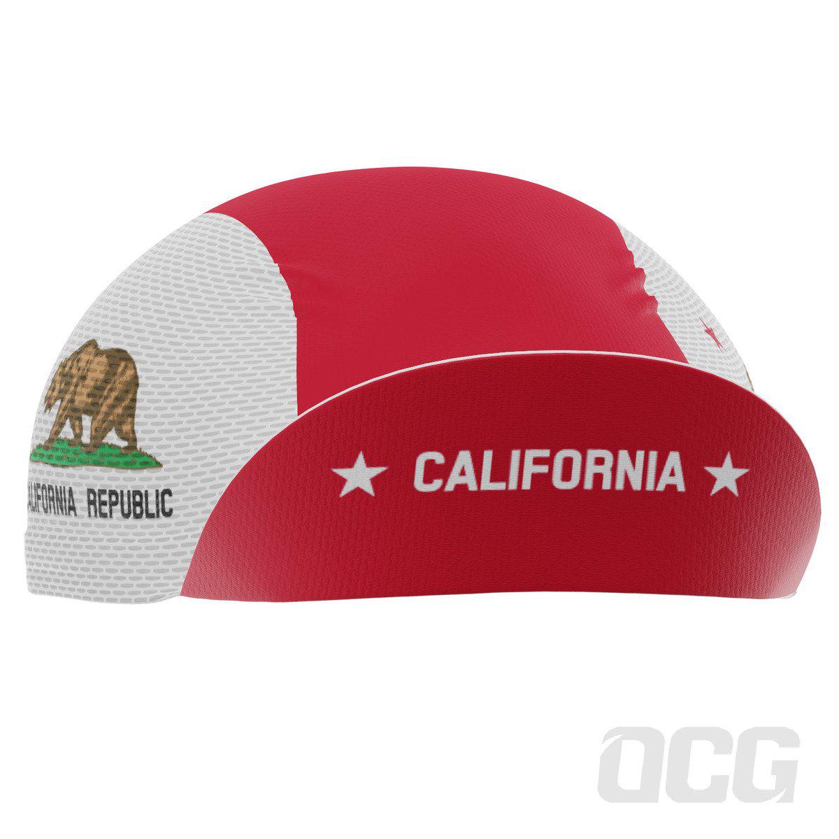 Unisex California Republic Quick Dry Cycling Cap