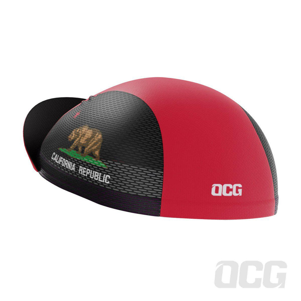 Unisex California Republic Quick Dry Cycling Cap