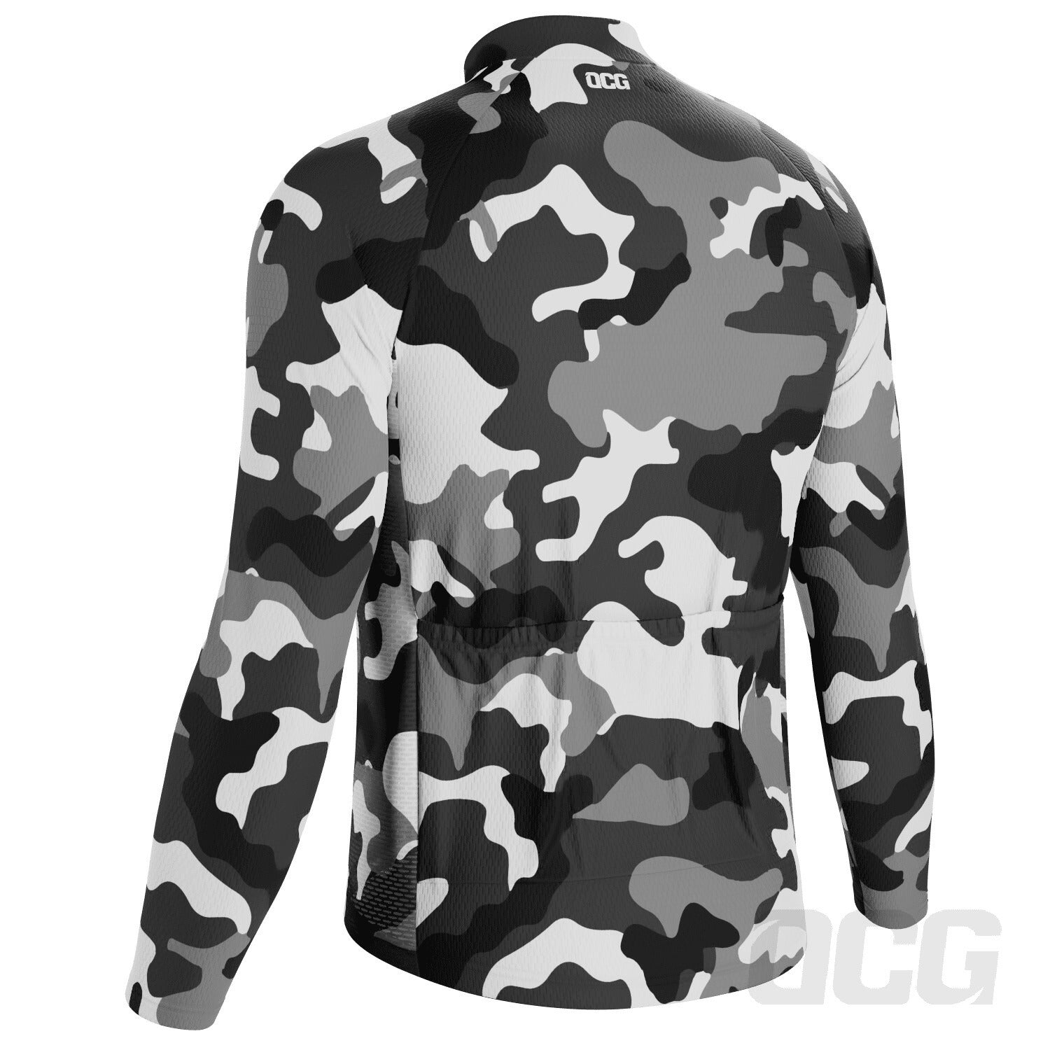 Men's Camouflage Long Sleeve Cycling Jersey