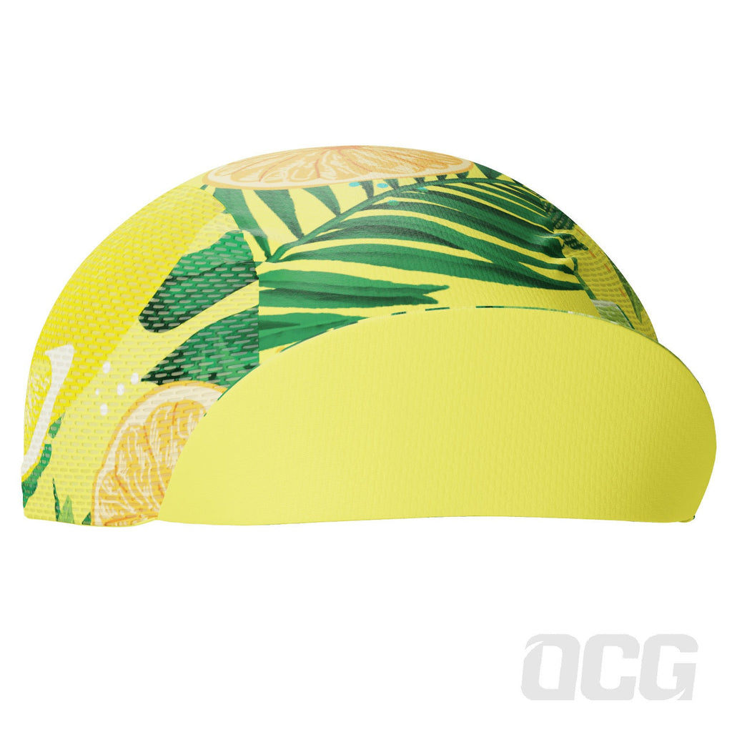 Unisex Citrus Explosion Quick Dry Cycling Cap
