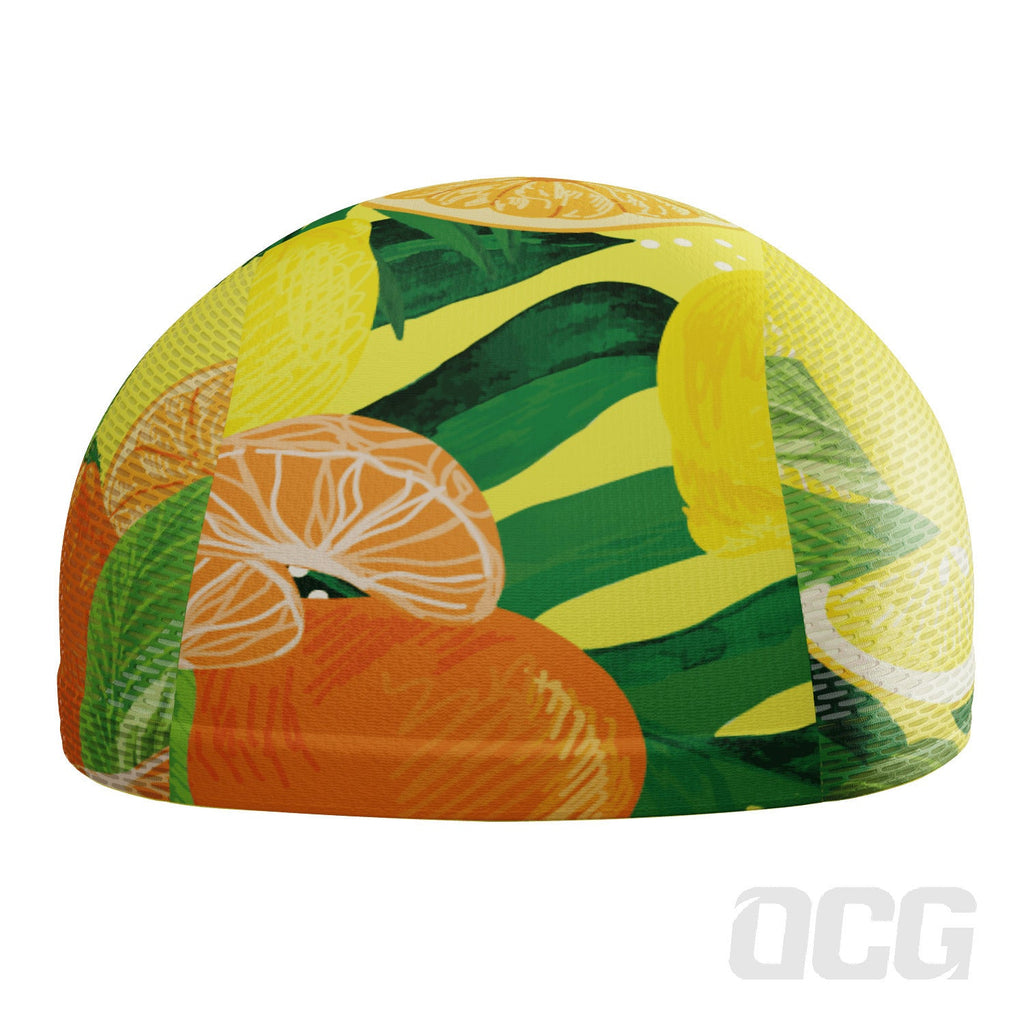Unisex Citrus Explosion Quick Dry Cycling Cap