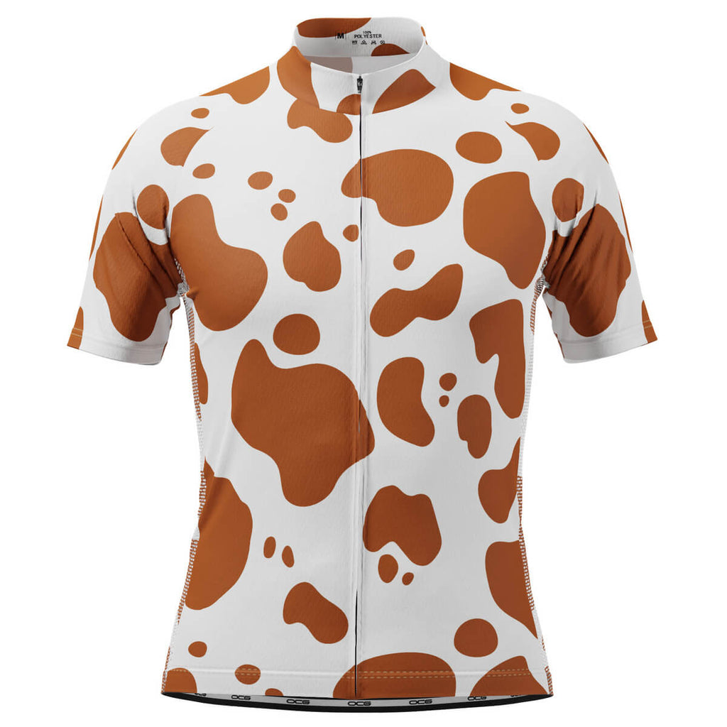 Men's Jersey Cow Short Sleeve Cycling Jersey