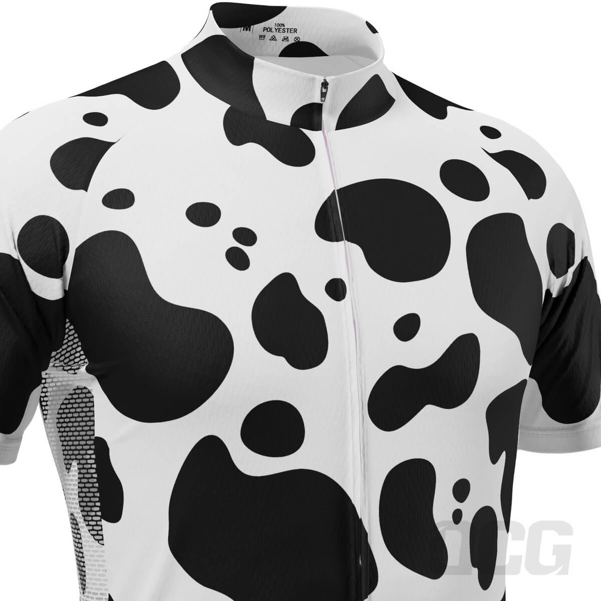 Men's Jersey Cow Short Sleeve Cycling Jersey