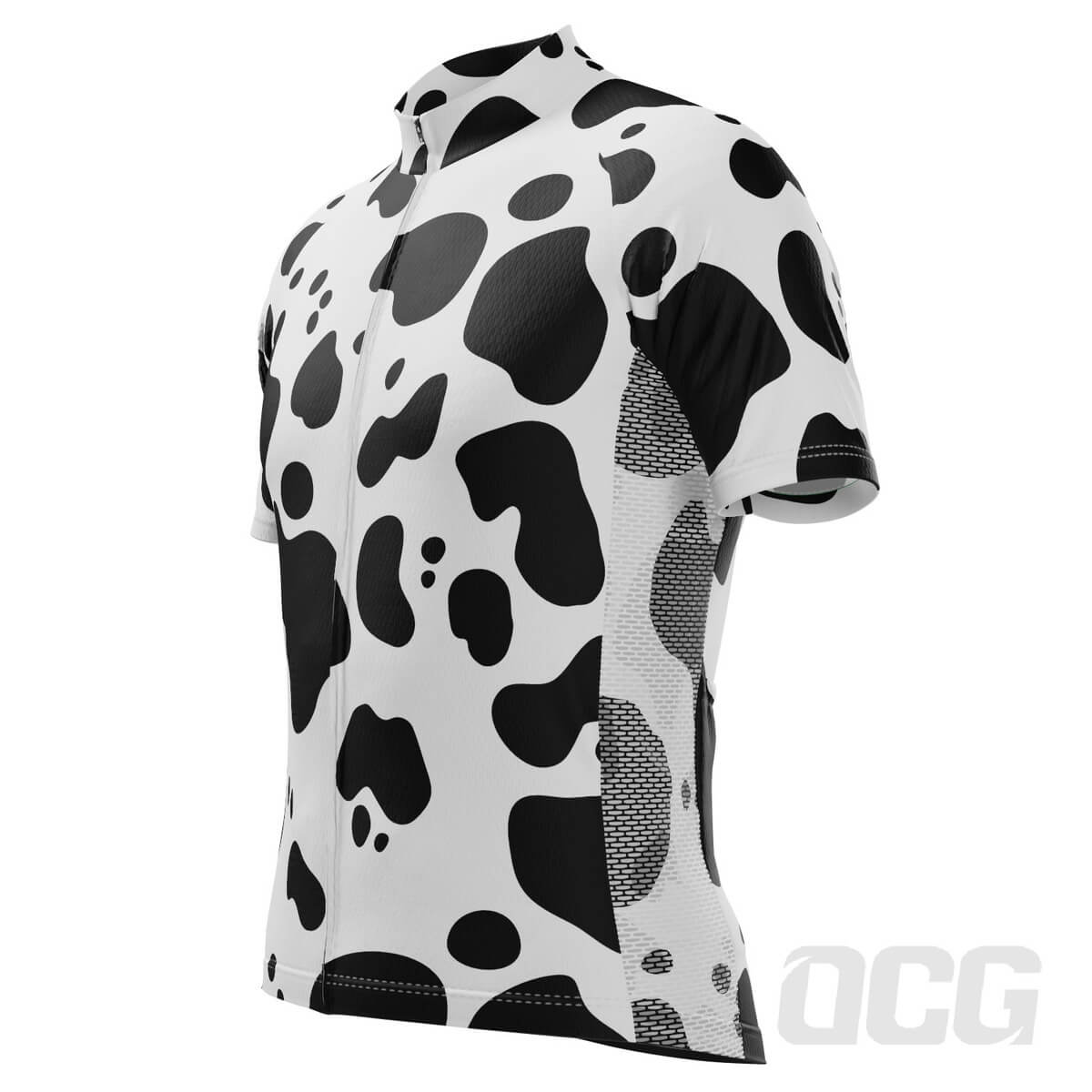 Men's Jersey Cow Short Sleeve Cycling Jersey