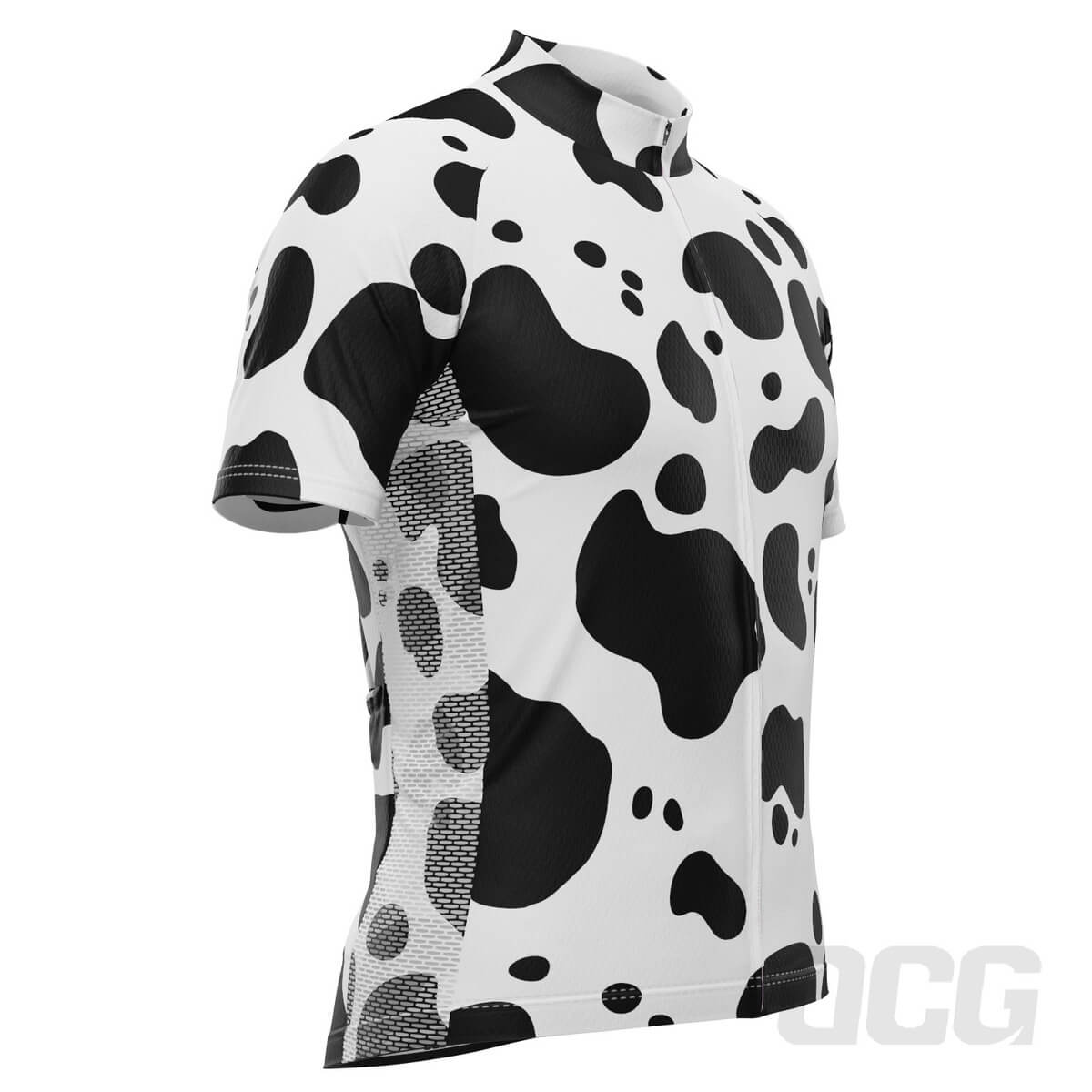 Men's Jersey Cow Short Sleeve Cycling Jersey
