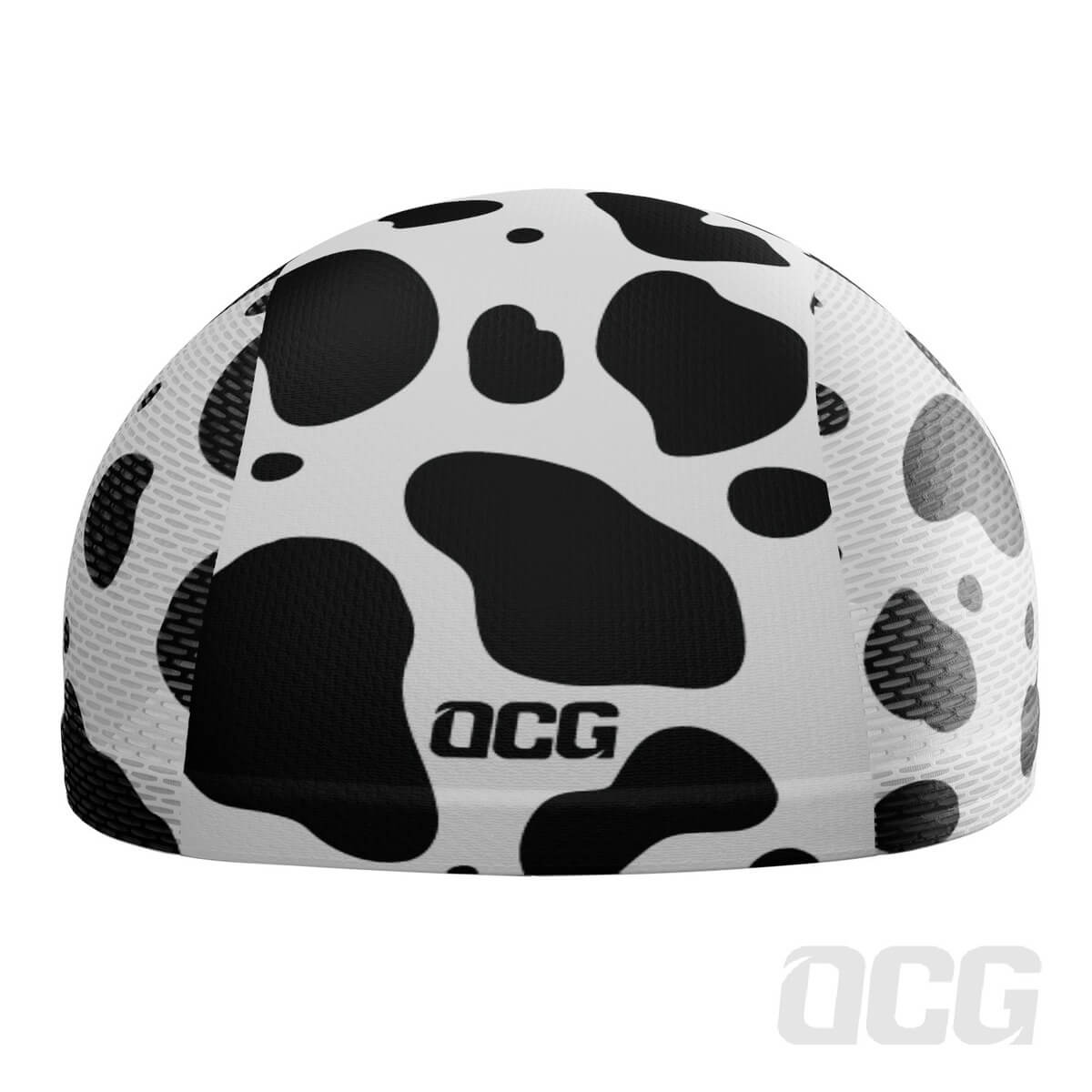 Unisex Jersey Cow Quick Dry Cycling Cap