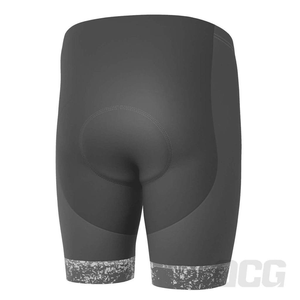 Men's Cycle Fast Die Old Gel Padded Cycling Shorts