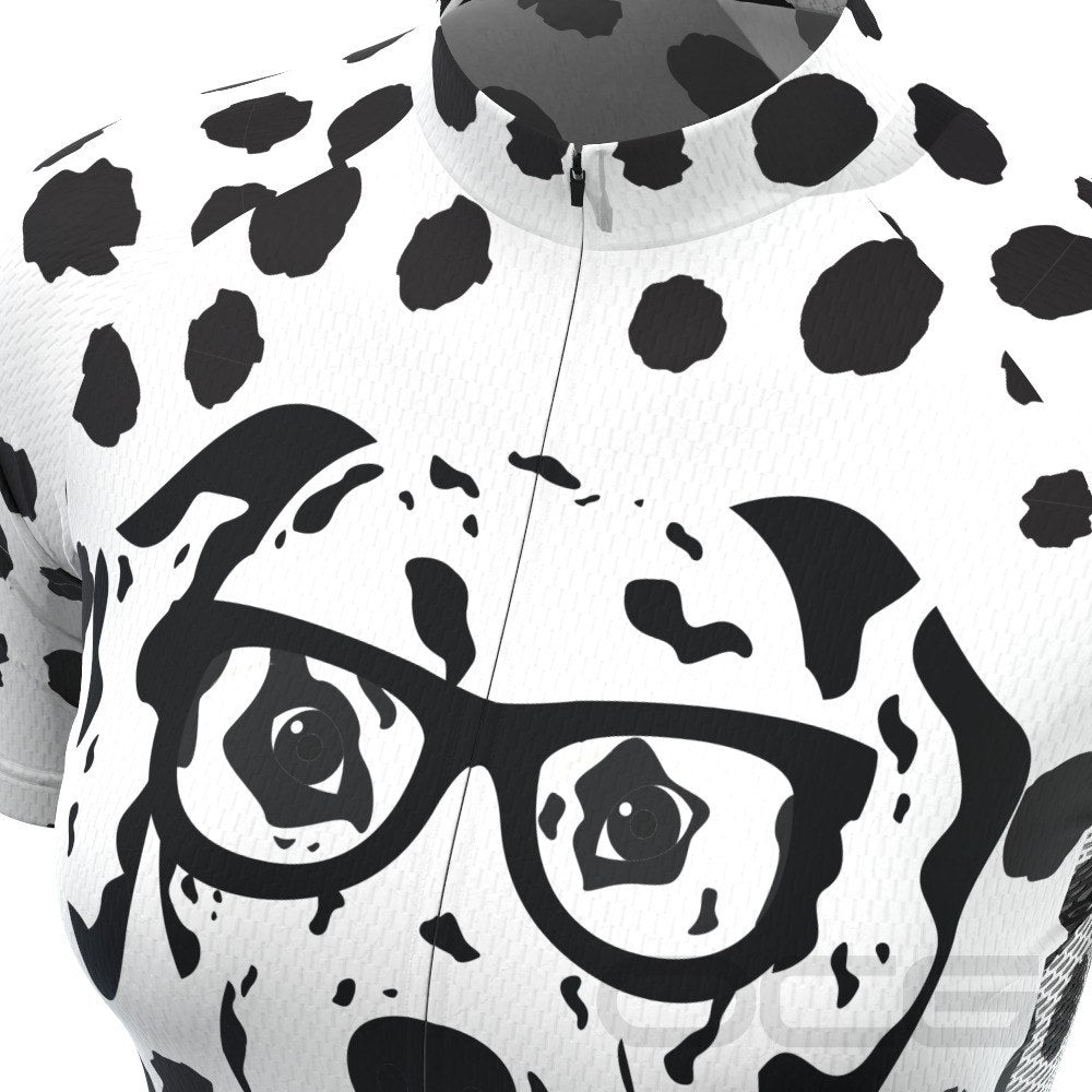 Women's Dalmatian Dog 2 Piece Cycling Kit