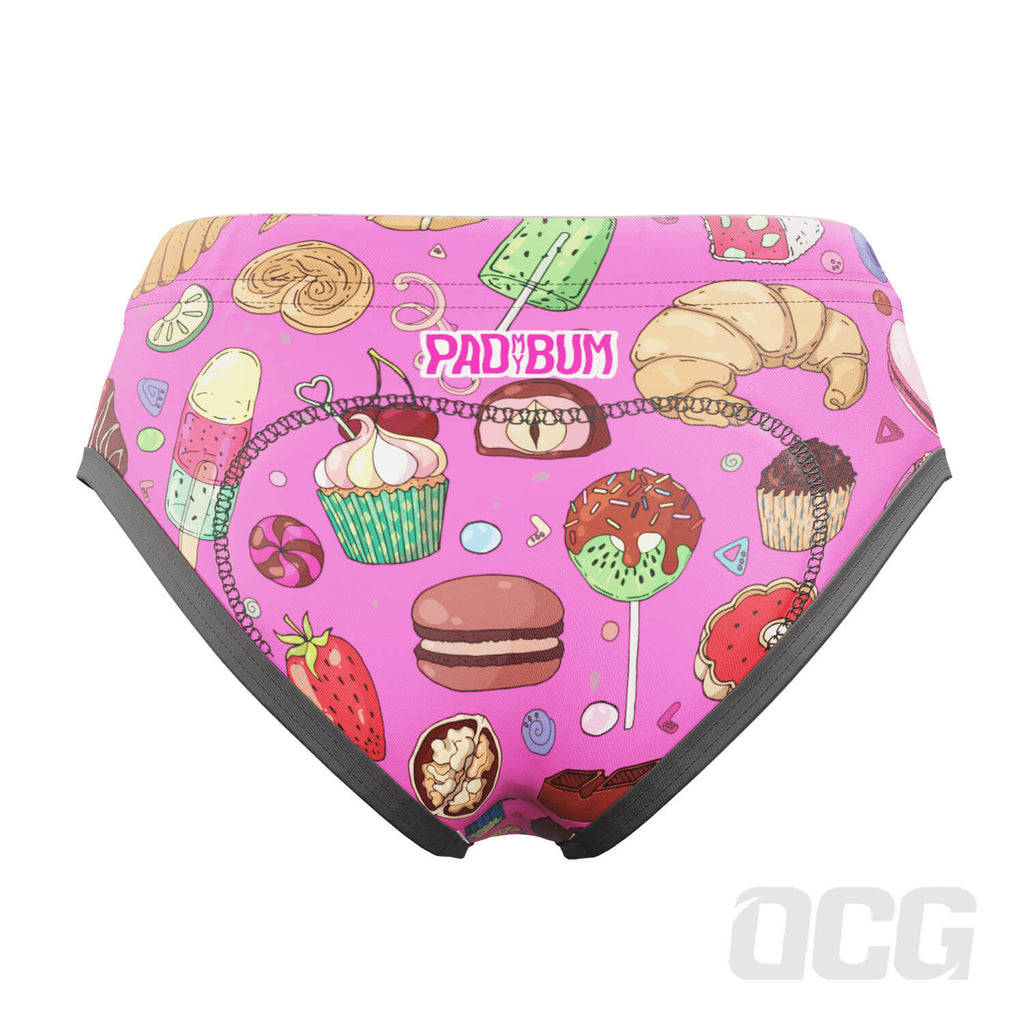Women's Delicious Gel Padded Cycling Underwear-Briefs