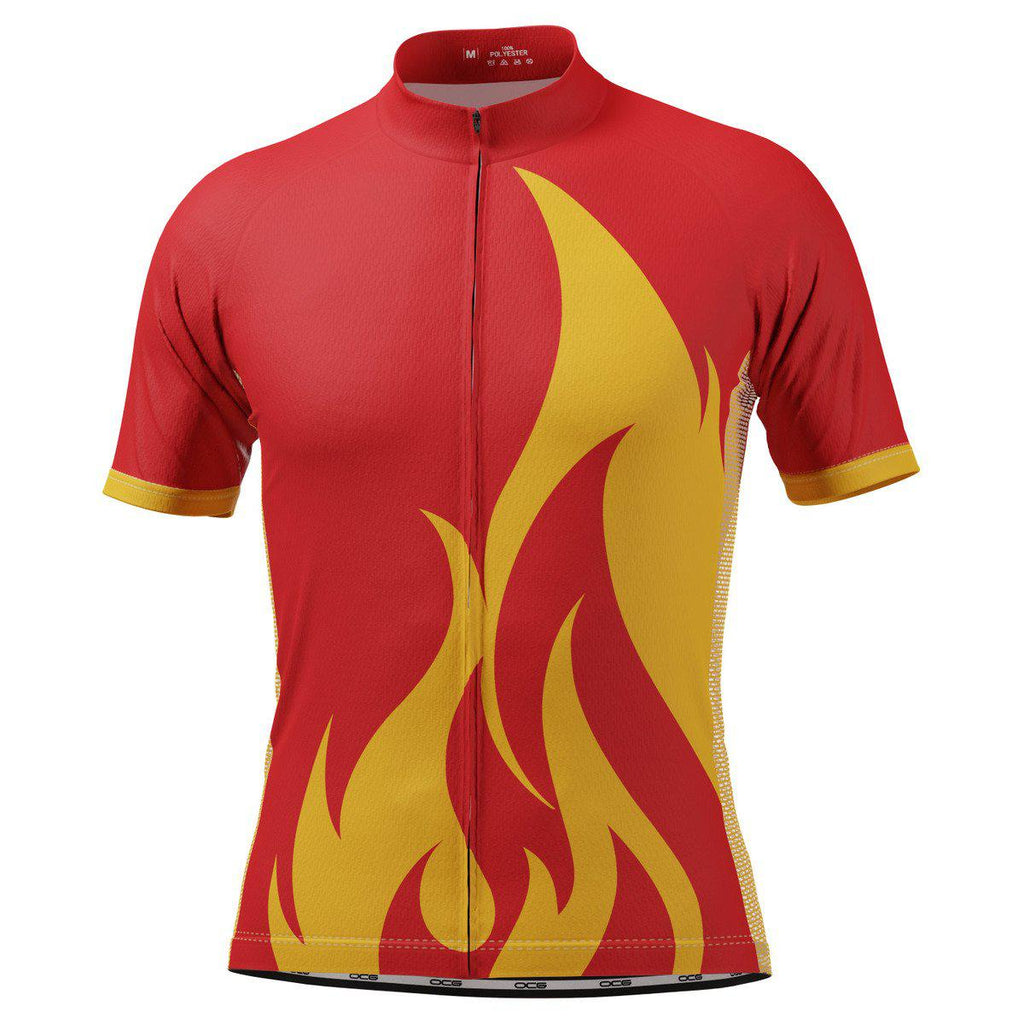 Men's Elements Fire Short Sleeve Cycling Jersey