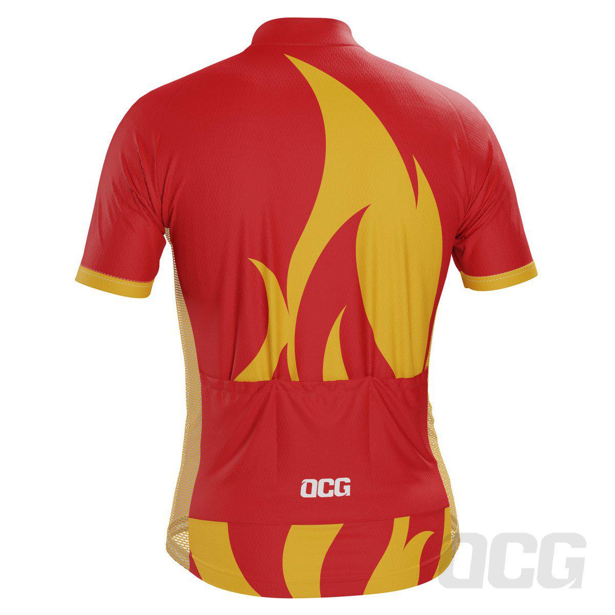 Men's Elements Fire Short Sleeve Cycling Jersey
