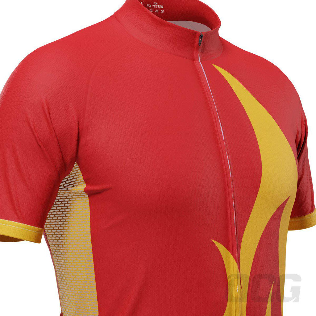 Men's Elements Fire Short Sleeve Cycling Jersey