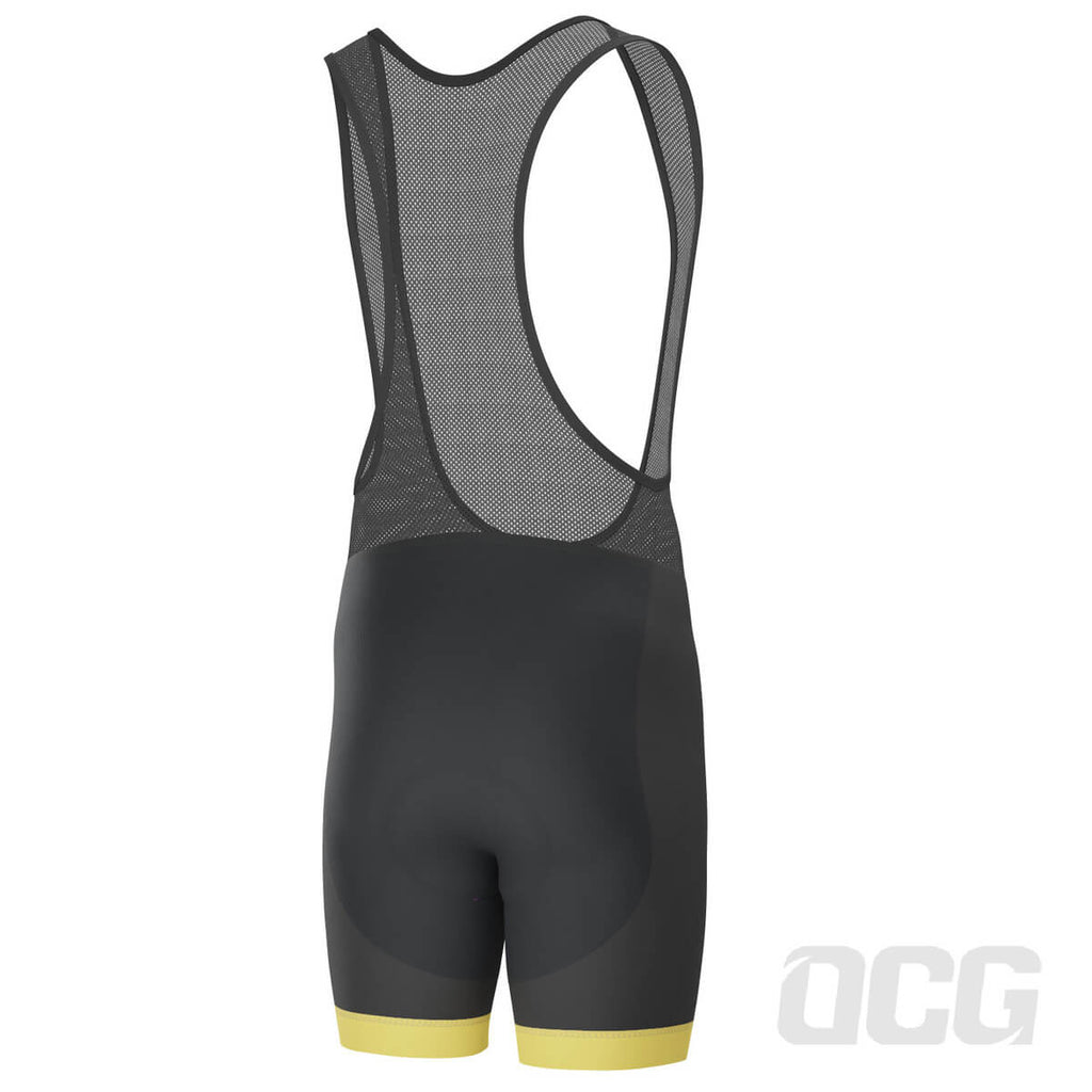 Men's Don't Ever Underestimate a Fat Man Gel Padded Cycling Bib