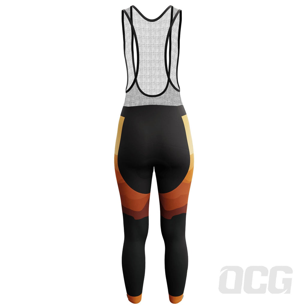 Women's Ride Free Sunset Gel Padded Cycling Bib-Tights