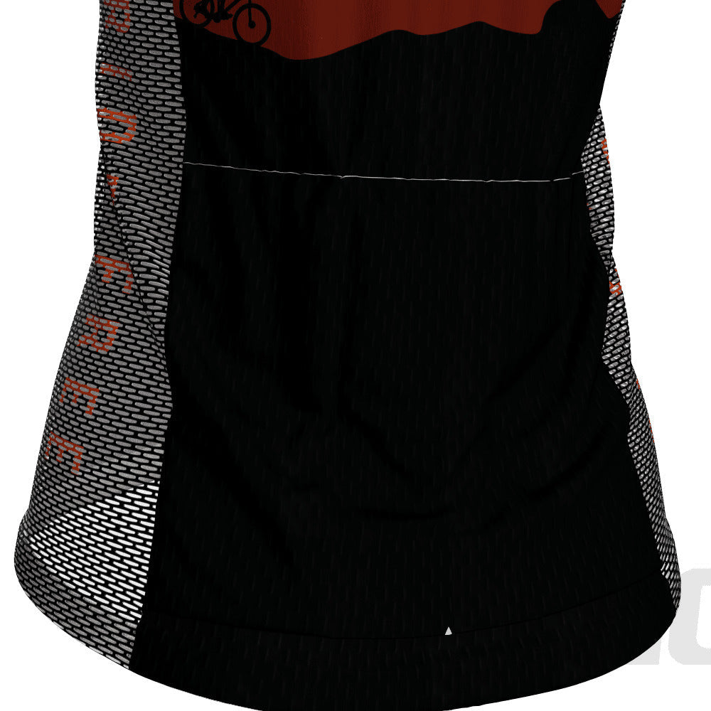 Women's Ride Free Sunset Sleeveless Tech Cycling Jersey