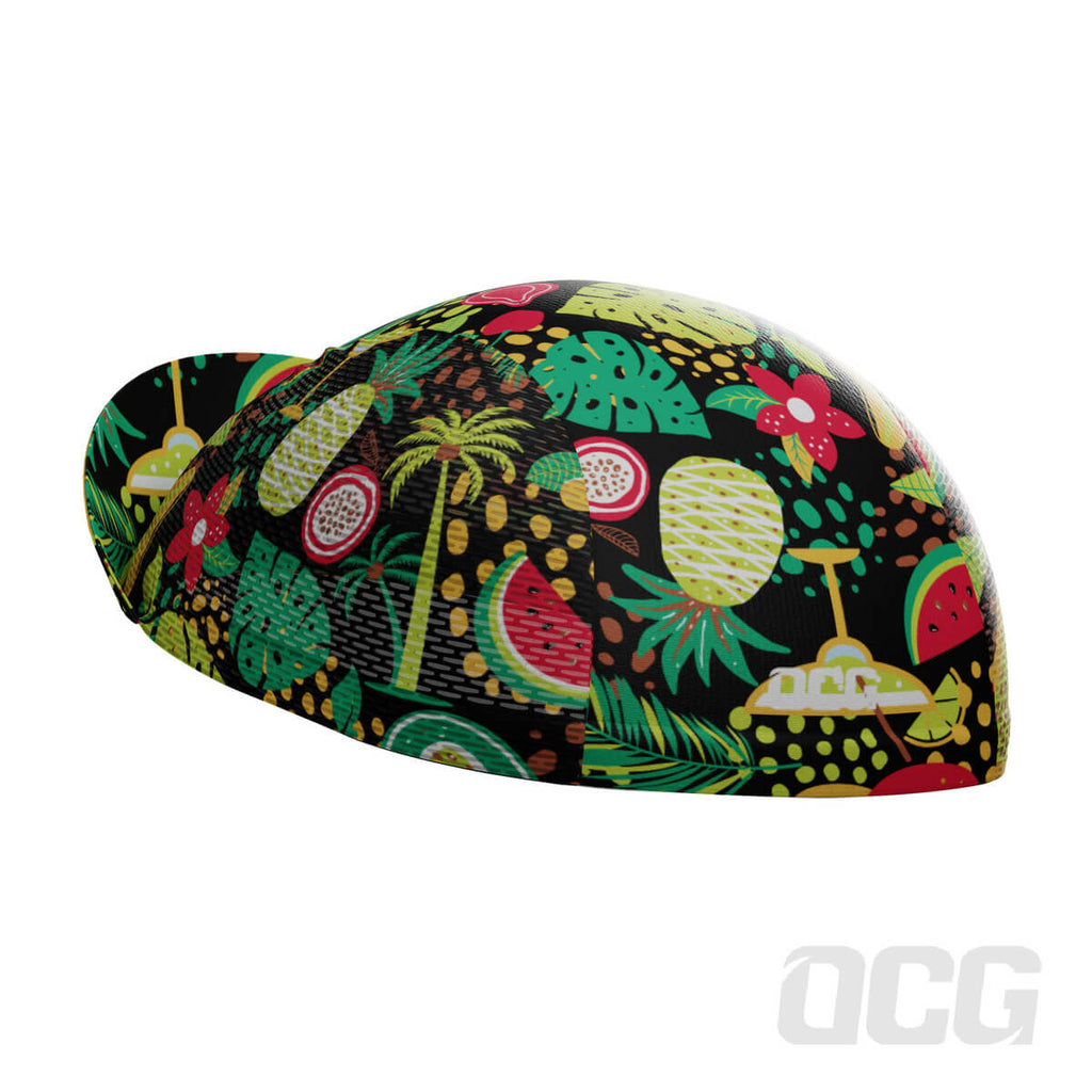 Unisex Fruit Cocktail Quick Dry Cycling Cap