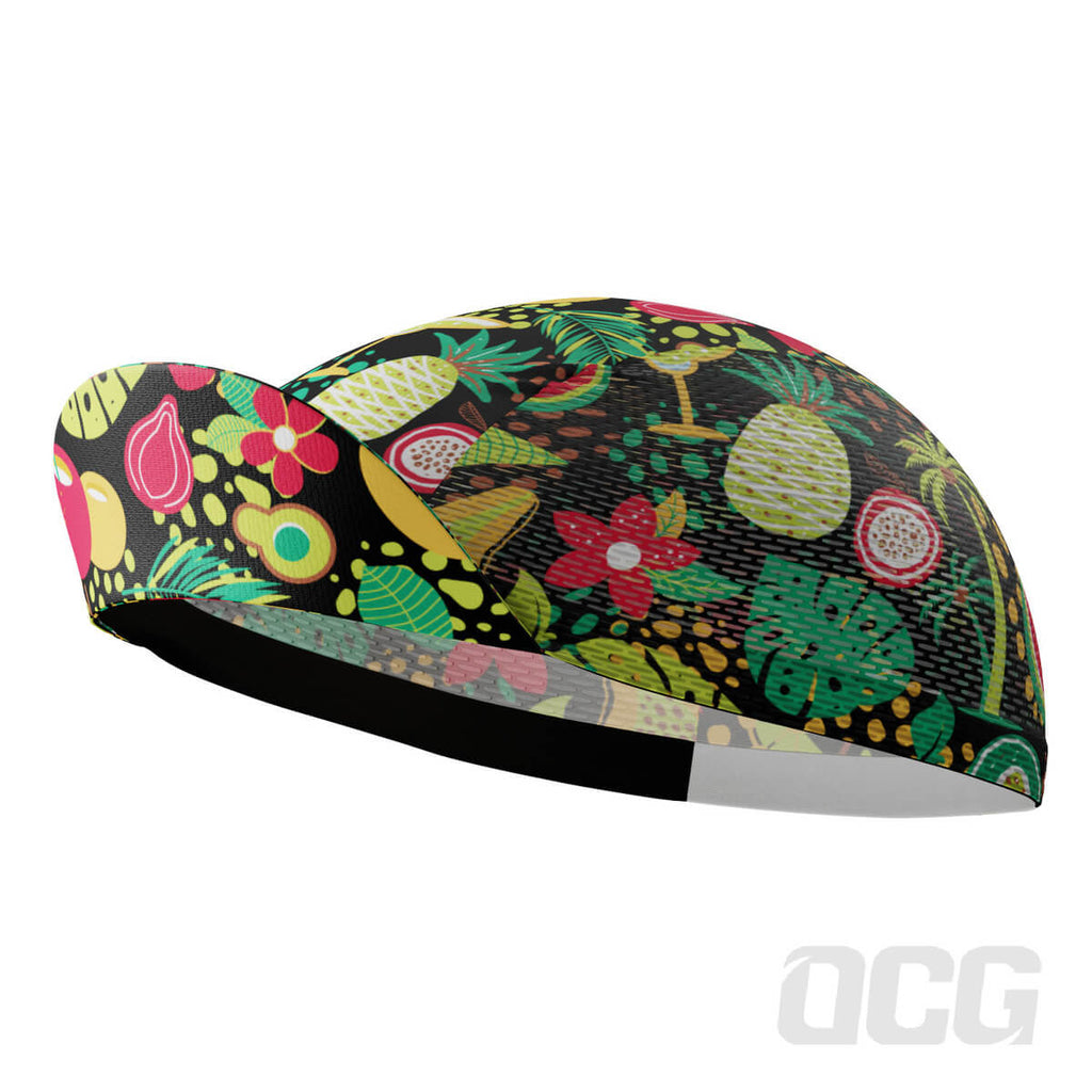 Unisex Fruit Cocktail Quick Dry Cycling Cap