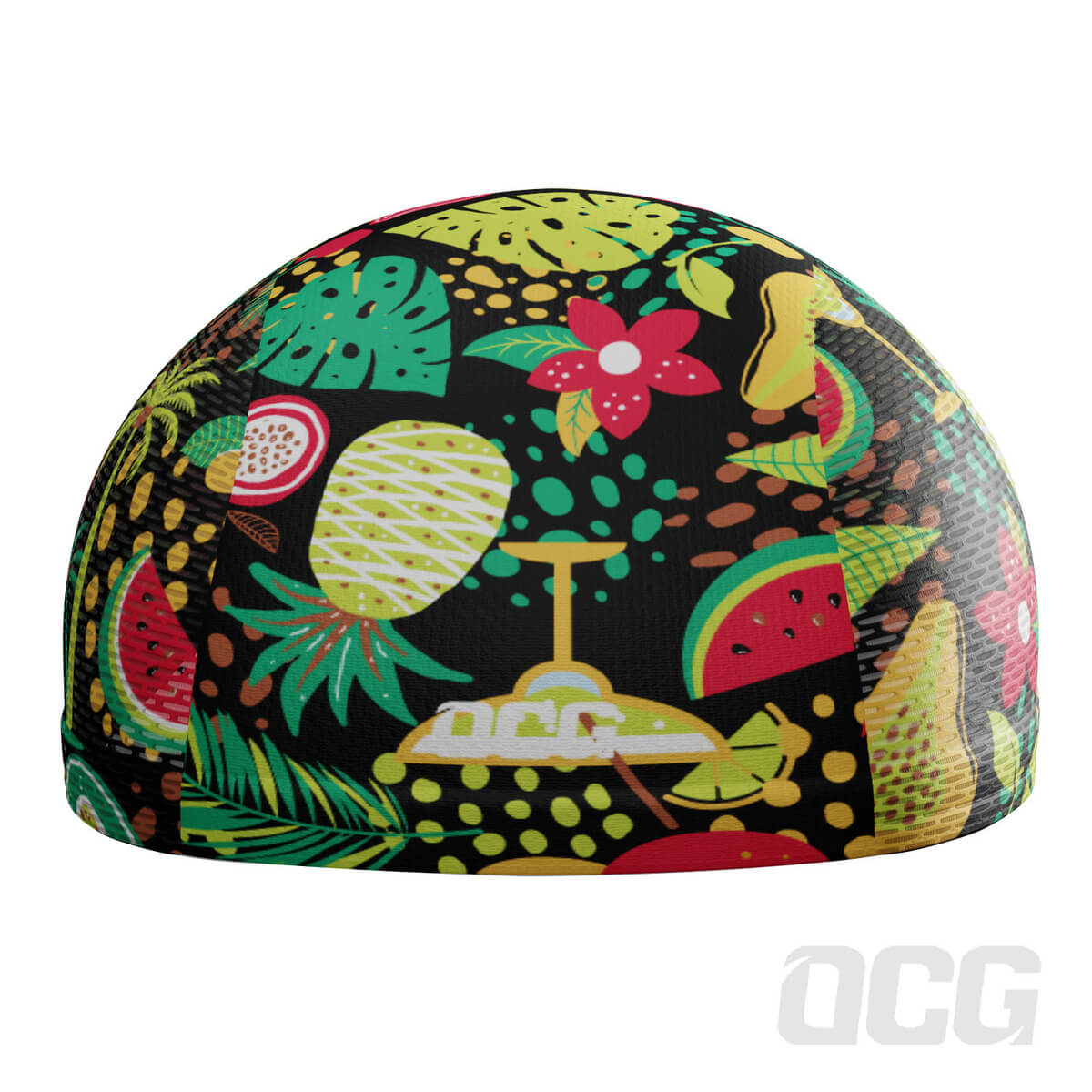 Unisex Fruit Cocktail Quick Dry Cycling Cap
