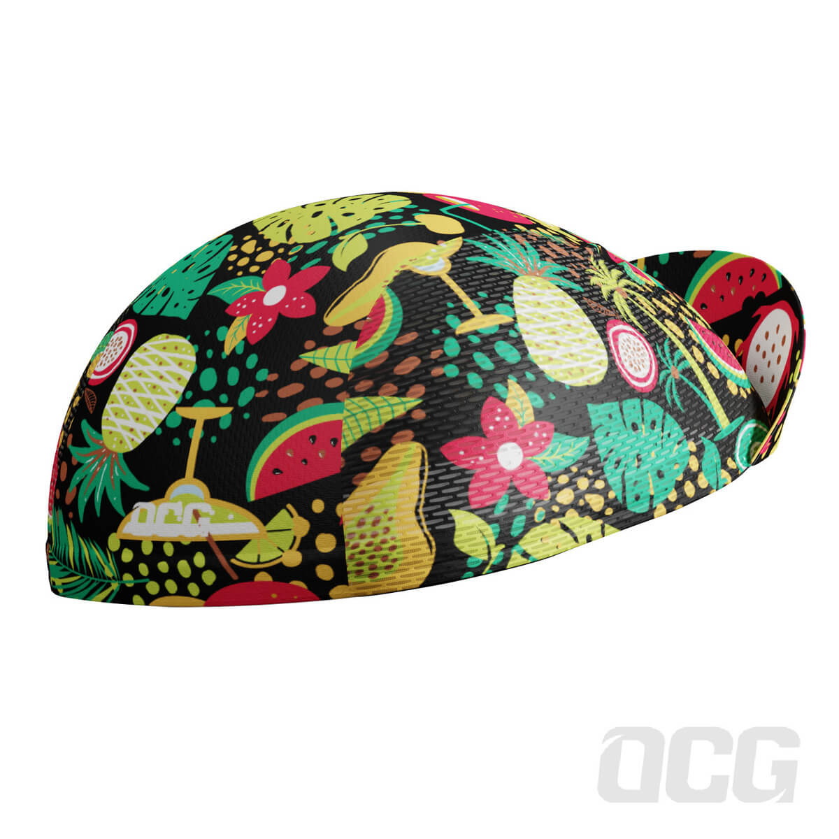 Unisex Fruit Cocktail Quick Dry Cycling Cap