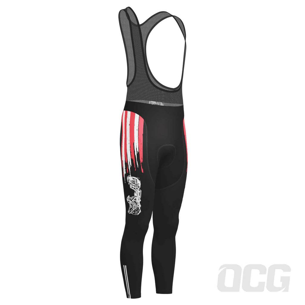 Men's Honor the Fallen Gel Padded Cycling Bib-Tights