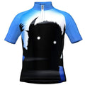 Kid's Scary Monster Short Sleeve Cycling Jersey