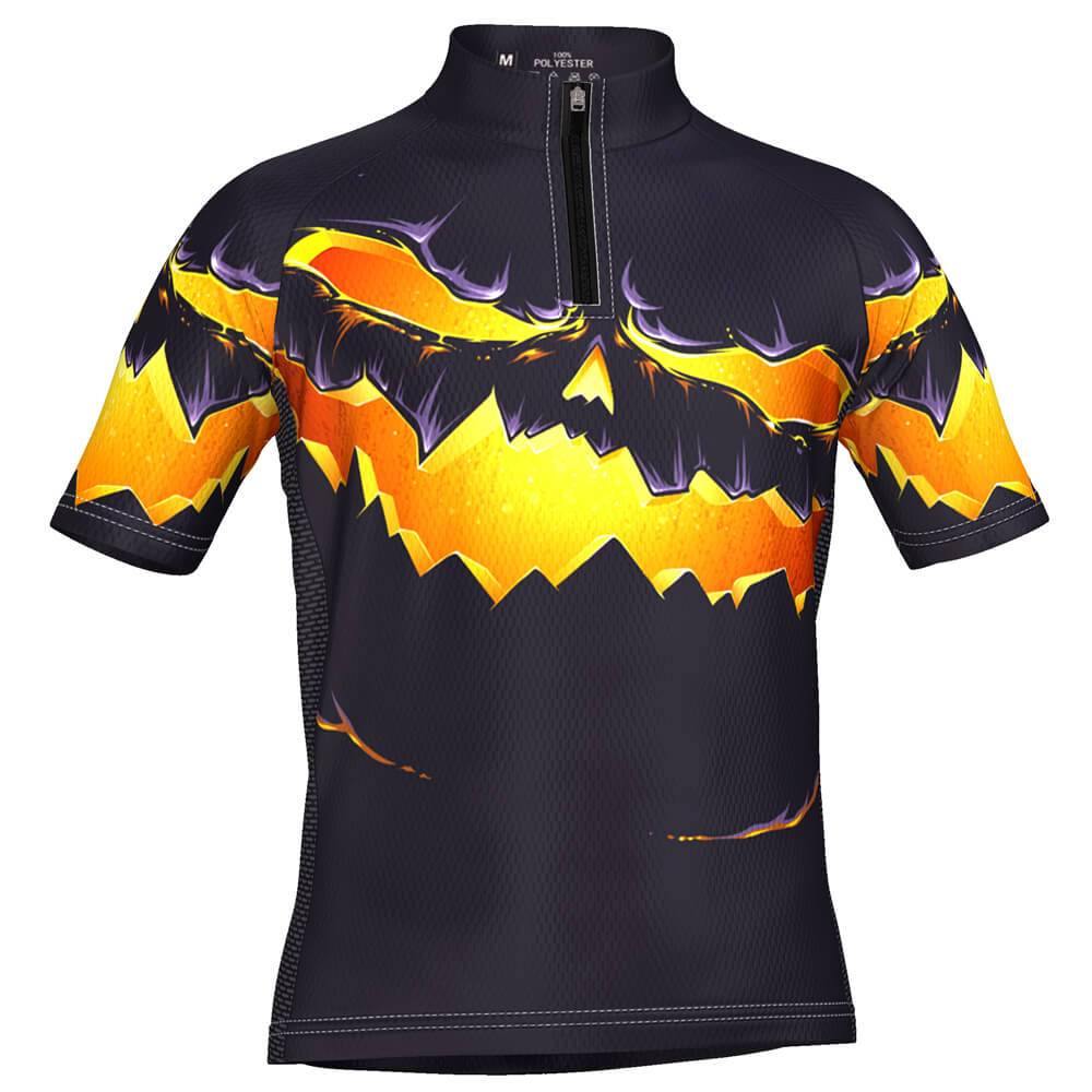 Kid's Pumpkin Eater Short Sleeve Cycling Jersey