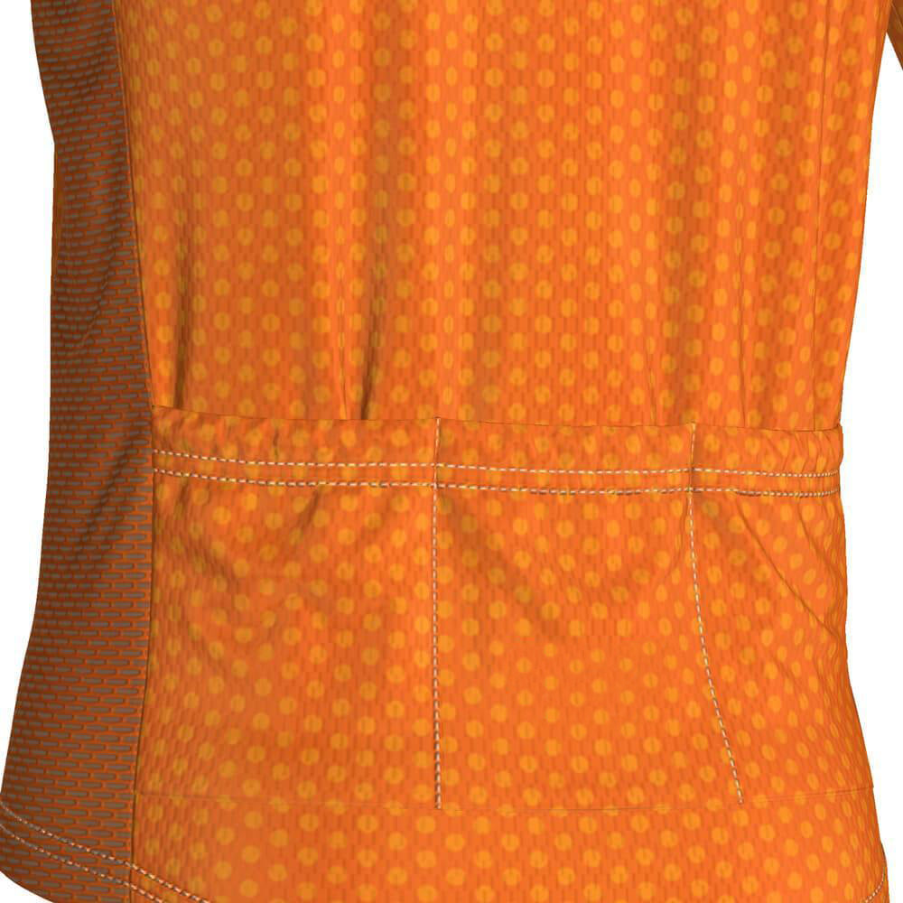 Kid's Boo Pumpkin Short Sleeve Cycling Jersey