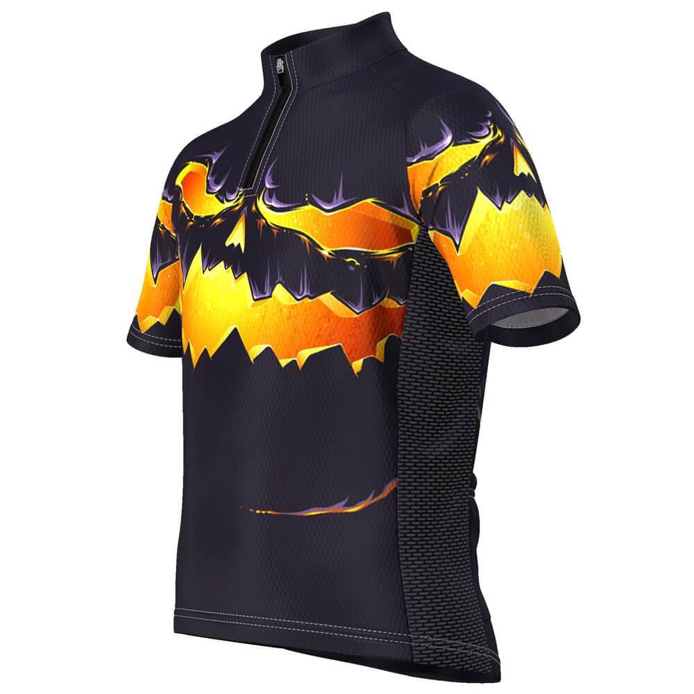 Kid's Pumpkin Eater Short Sleeve Cycling Jersey