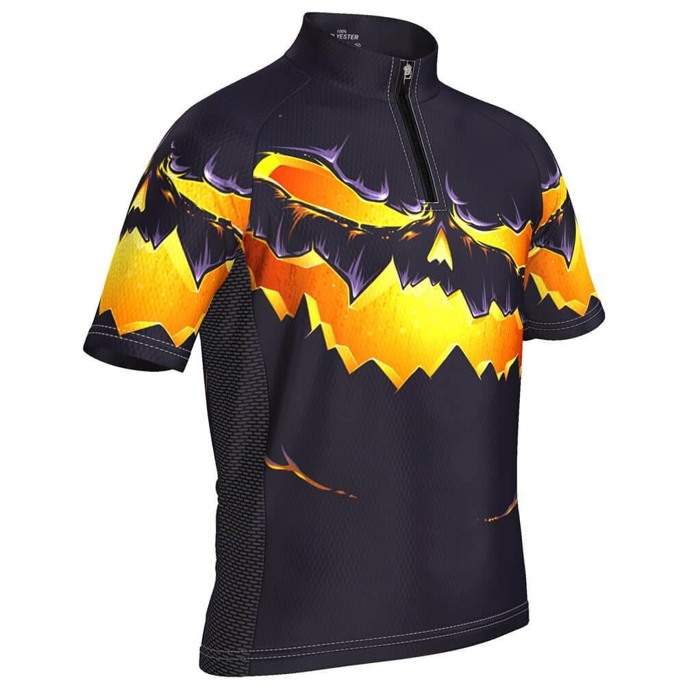 Kid's Pumpkin Eater Short Sleeve Cycling Jersey
