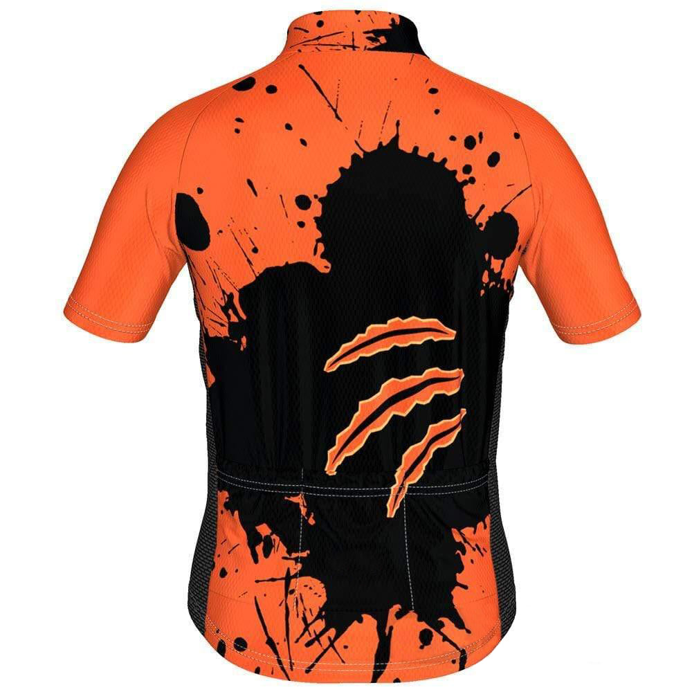 Kid's Monster Splat Short Sleeve Cycling Jersey
