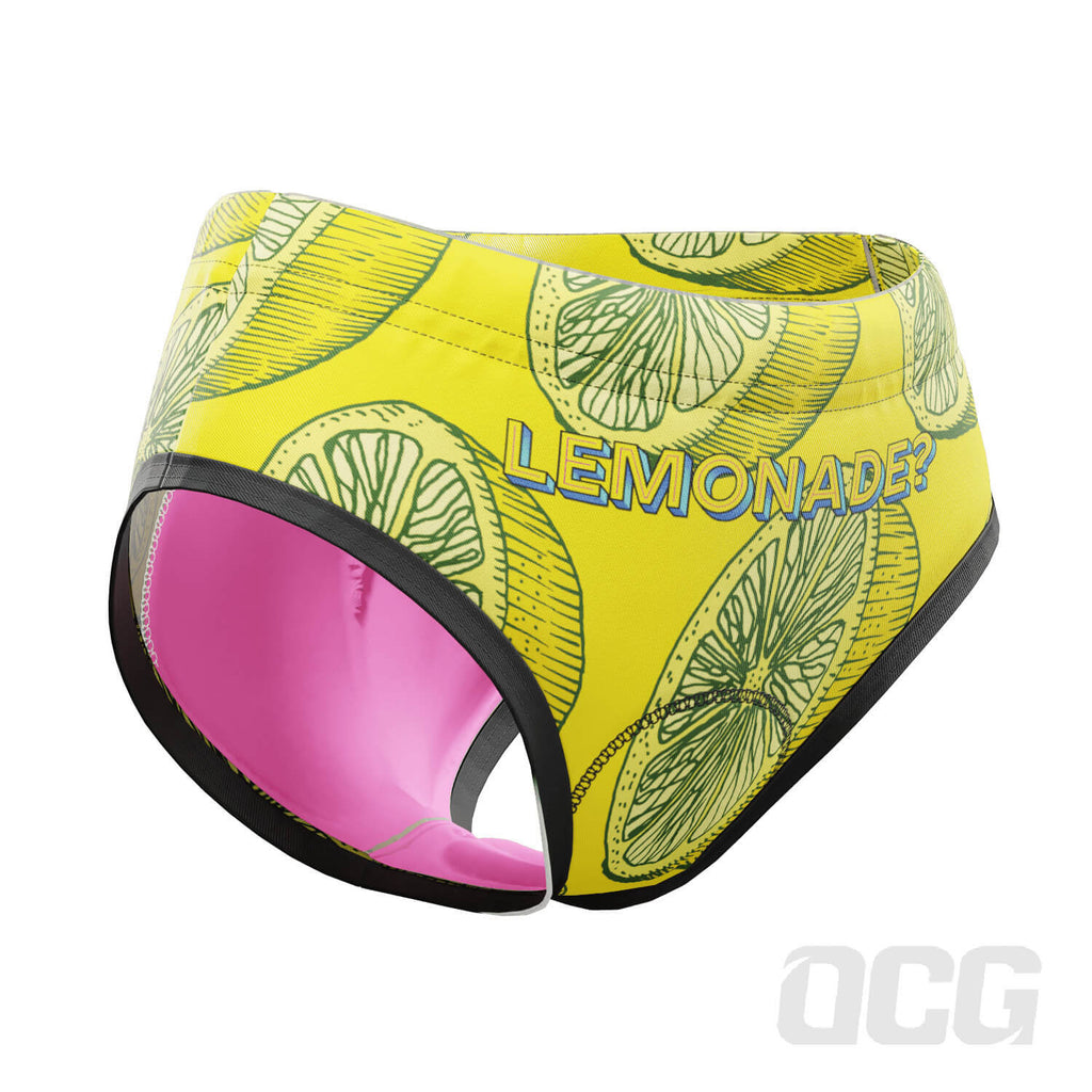 Women's Lemonade Gel Padded Cycling Underwear-Briefs