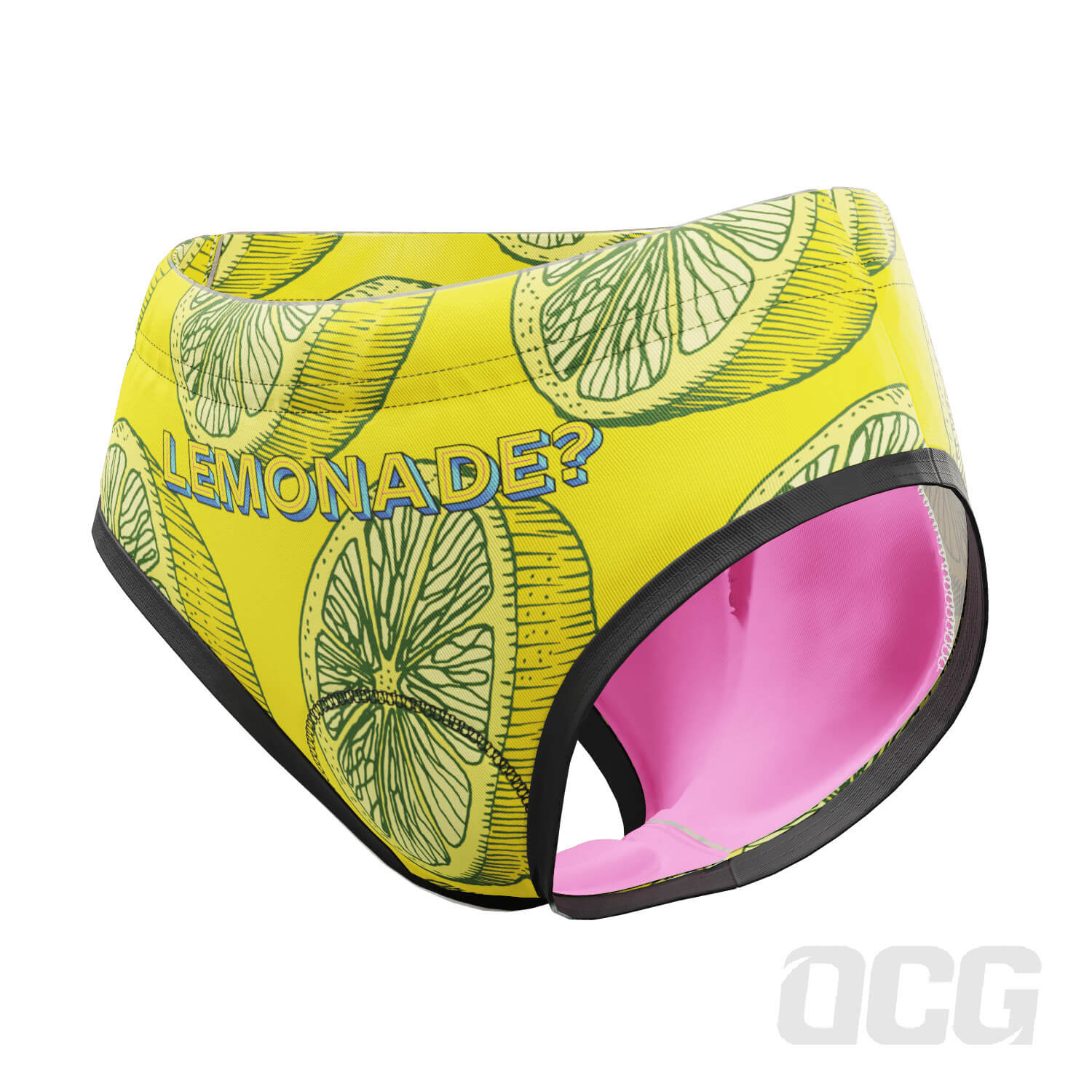 Women's Lemonade Gel Padded Cycling Underwear-Briefs