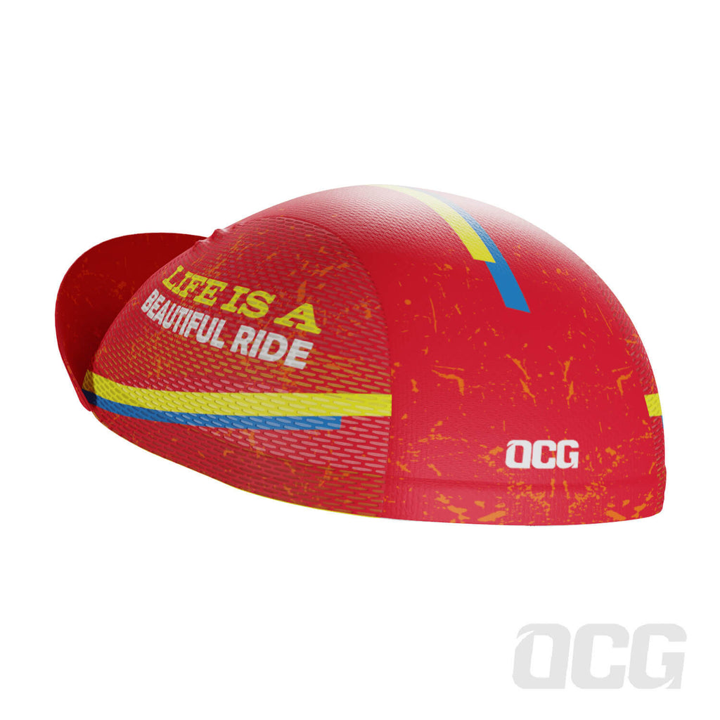 Unisex Life is a Beautiful Ride Quick Dry Cycling Cap
