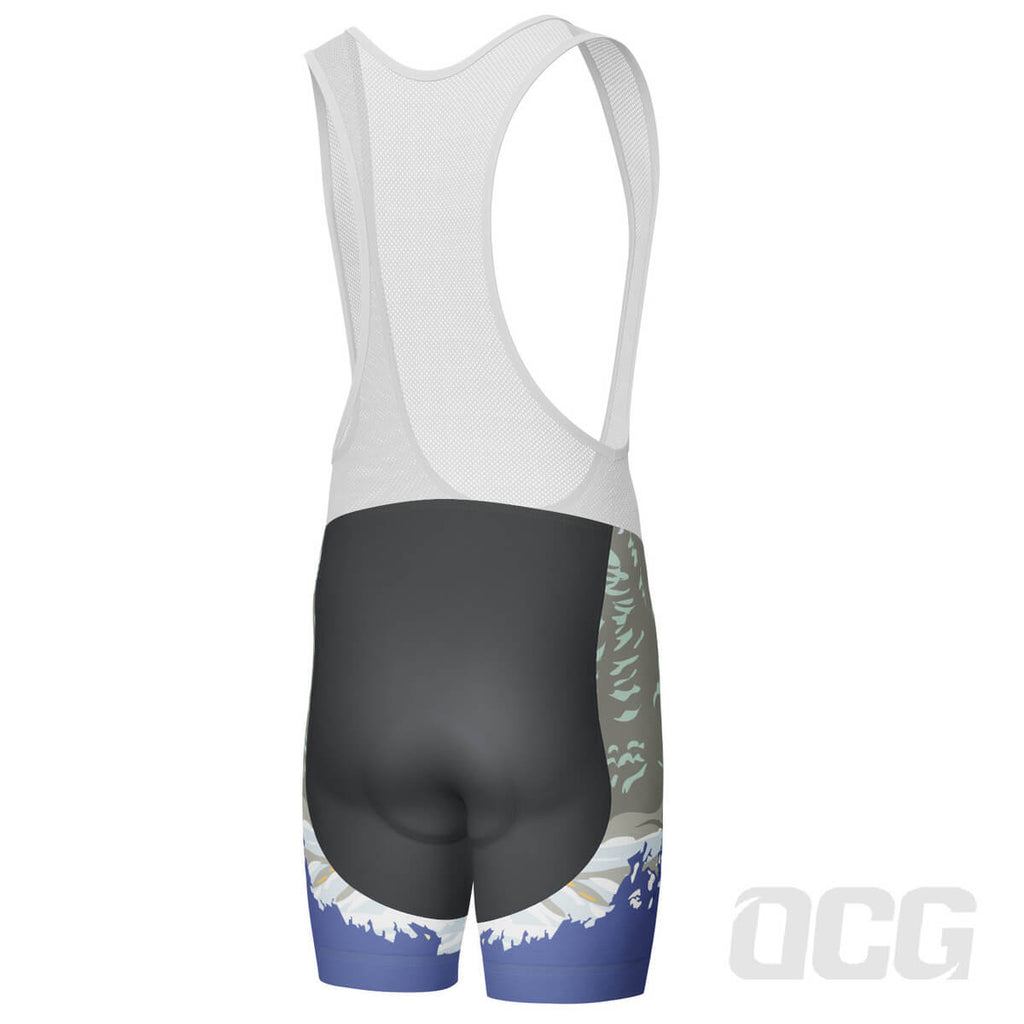 Men's Maine US State Icon Gel Padded Cycling Bib