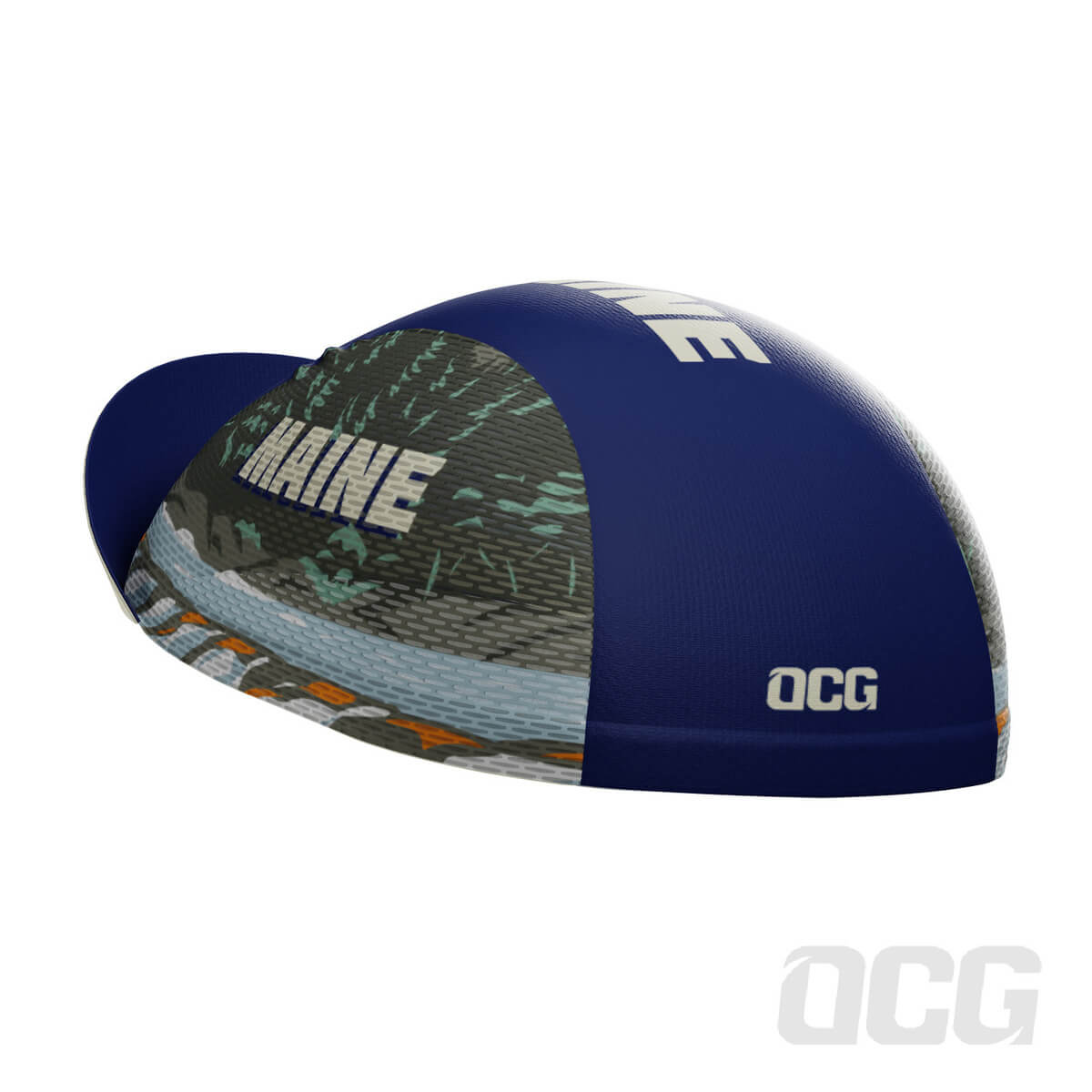 Unisex Maine US State Icon Quick Dry Cycling Cap
