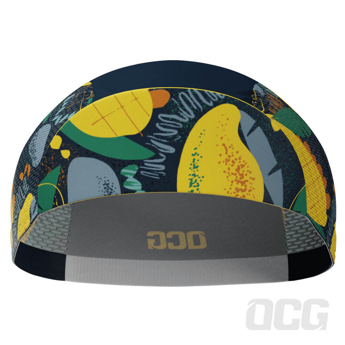 Unisex Mango Fruit Indulgence Quick Dry Cycling Cap