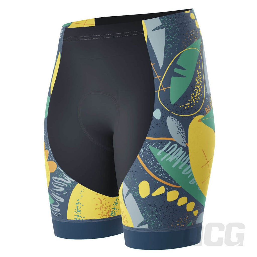Women's Mango Fruit Indulgence Gel Padded Cycling Shorts