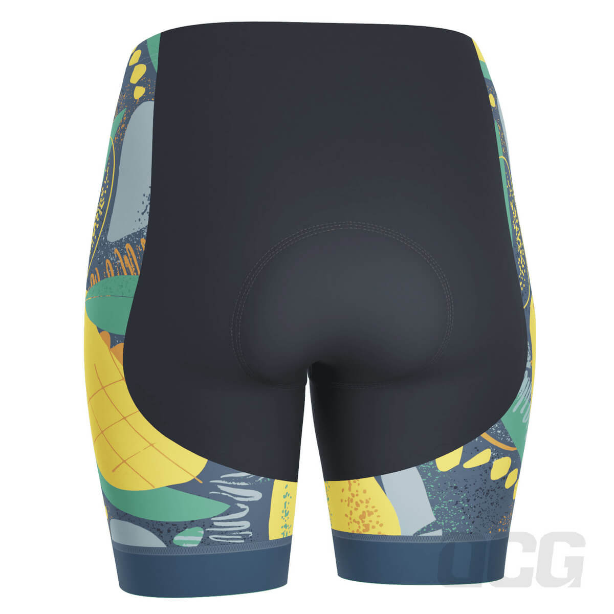 Women's Mango Fruit Indulgence Gel Padded Cycling Shorts