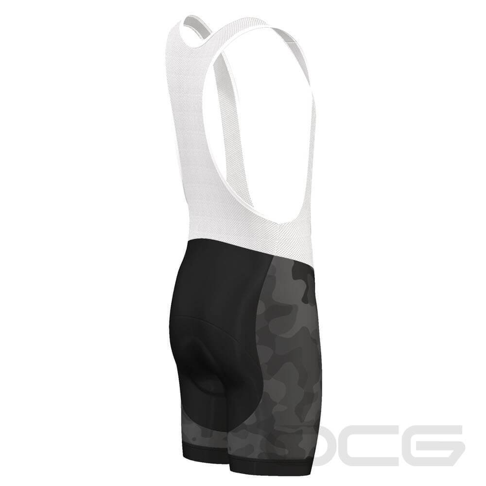 Men's Camouflage Gel Padded Cycling Bib
