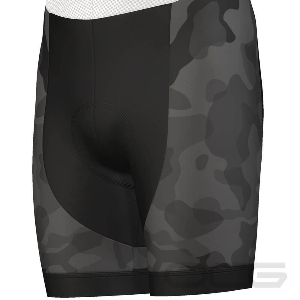 Men's Camouflage Gel Padded Cycling Bib